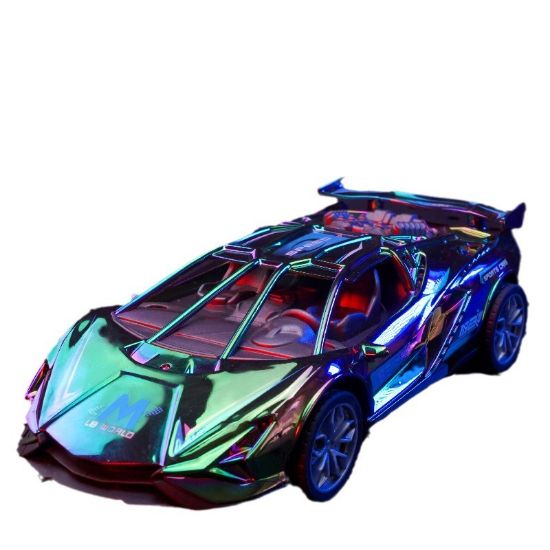 Picture of Children's inertial light music sports car